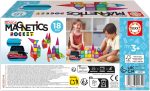 Educa - Magnetics | Case with 18 Magnetic Blocks. Educational 3D Building Set for Children. Includes 2 Animals and 8 Cards. Builds Geometric Figures. Ages 3 (20271) - Imagen 5