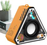 Portable Speakers, Portable Wireless Subwoofer, Rechargeable Amplified Bass Stereo Sound Equipment for Travel, Shower and Gym