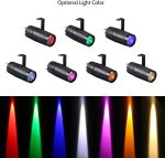 Lixada 10W Pinspot Light Beam Disco Lights Lighting Appliance for Christmas Home Decoration Bar Club PUB DJ Show Concert - Imagen 9