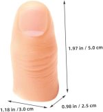 3juegos Pañuelo Mágico Falso Dedos para Trucos De Escenario Accesorios para Actuaciones Divertidas y Fiestas - Imagen 5