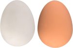 Realistic Eggs Toy Toy Unbreakable Fake Eggs for Magic Tricks and Fun Gags - Imagen 6