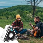 Portable Small Speaker, Portable Wireless Subwoofer – Rechargeable Amplified Bass Stereo Sound Equipment for Travel, Shower and Gym - Imagen 3