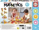 Educa - Magnetics | Educational 3D Magnetic Building Set with 61 Pieces for Children, Build Geometric Figures Developing Creativity and Imagination. From 3 Years (20024) - Imagen 3