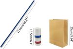 Appear Big Straw Magic Tricks 1 2 M Big Straw Pocket Empty Close Up Spell Props Cheats Illusion Comedy Toys - Imagen 6