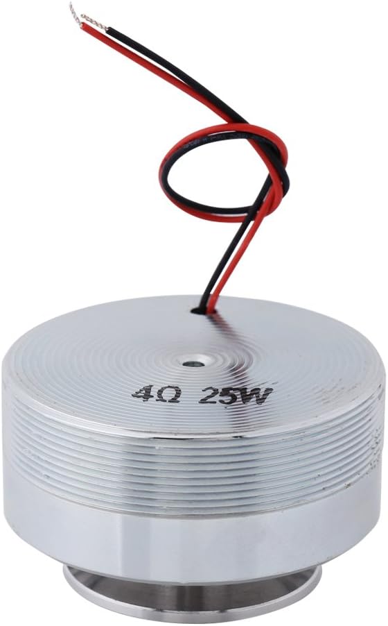 1 x 50 mm Resonance Speaker and 2 Inch Vibration Strong Bass Sound Speaker for Laptop Mp3 MP4 CD Mobile Phone (4 Ω, 25 W)