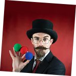 Bola De Esponja Redonda Suave Accesorios para Trucos De Mago 4.5 Cm 10 Piezas para Presentaciones y Cosplay Fiestas - Imagen 5