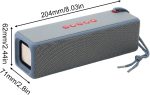 Altavoz Inalámbrico Portátil,Altavoz para Música - Equipo Recargable con Sonido Claro y Autonomía Prolongada para Acampada, Picnic, Dormitorio, Viajes y Uso Diario - Imagen 6