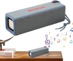 Altavoz Inalámbrico Portátil,Altavoz para Música - Equipo Recargable con Sonido Claro y Autonomía Prolongada para Acampada, Picnic, Dormitorio, Viajes y Uso Diario - Imagen 9