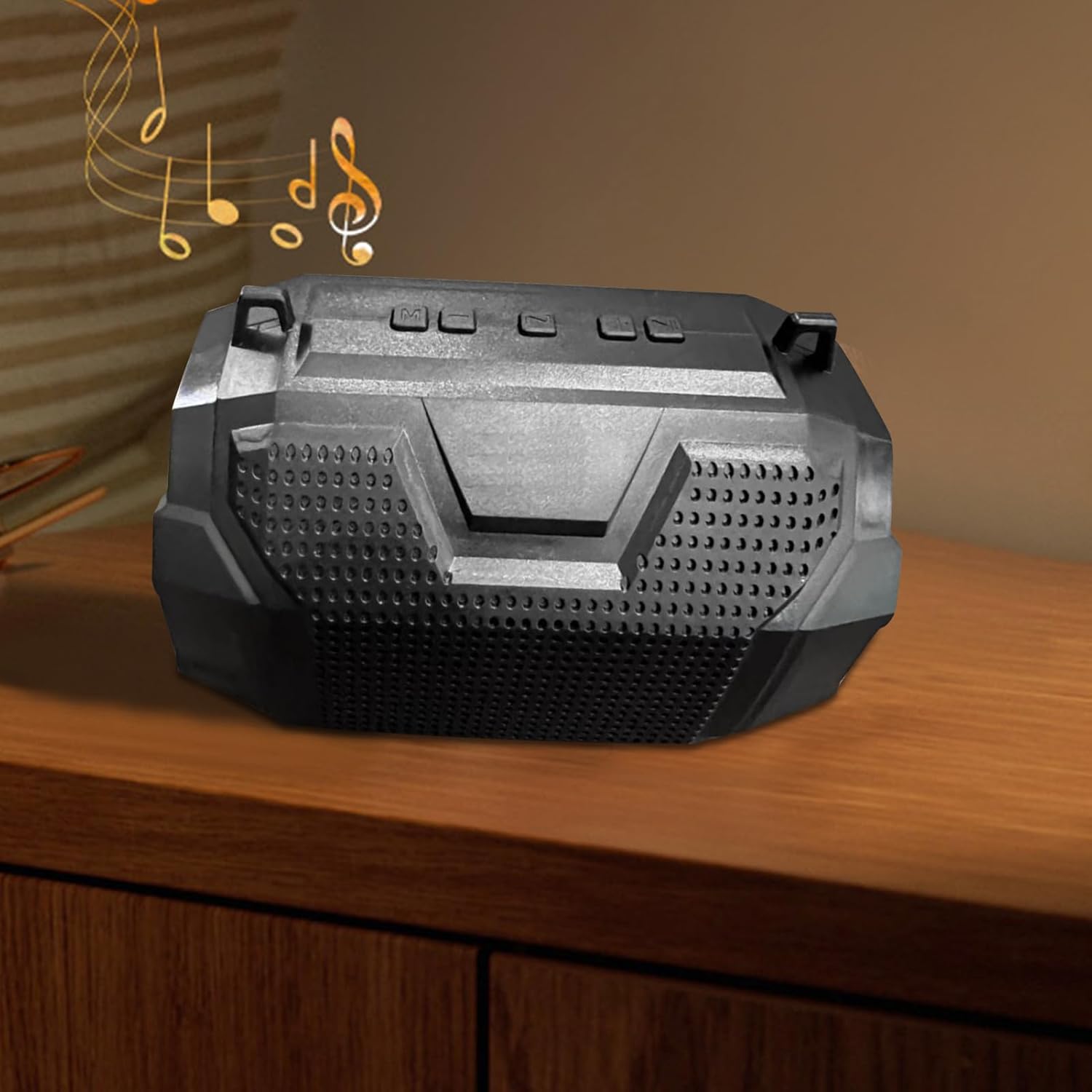 Altavoz Portátil,Reproductor Musical Portátil | Equipo Moderno con Graves Profundos Multiusos para Interiores y Exteriores - Imagen 7