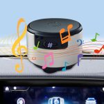 Altavoz inalámbrico de conducción ósea, altavoz de sonido de graves estéreo, reproductor de audio portátil de conducción ósea para oficina, sala de conferencias, restaurante, dormitorio - Imagen 3