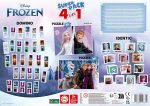 Educa - Frozen Superpack, Children's Board Games such as Domino, Identic and 2 25 and 50 Piece Puzzles, Multiple Game Possibilities to Play Solo or Accompanies, From 3 Years Old (19737) - Imagen 3