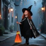 Children's Witch Broom for Halloween - Witch Broom for Children's Halloween Costumes - Cosplay Accessories for Birthday Parties Symbolic Game Festivals Children's Representations - Imagen 6