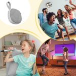 Altavoz para Exteriores, Altavoz estéreo, de Sonido estéreo inalámbrico portátil, Reproductor de música magnético para Coche, hogar, Fiestas, Patio al Aire Libre, Hombres y Mujeres - Imagen 5