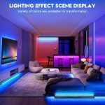 336 LED Wallwasher Bar RGBW, Stage Light Lighting Effects, Strobe Light for DJ, Bar, Party, Nightclub, Wedding, Halloween, Christmas, 2 PCS - Imagen 5