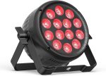 210W RGBW LED Par Spotlight, Silent DMX512 LED Stage Light, High Brightness Disco Light with Sound Control for Party, DJ, Theatre Club, Wedding and Halloween
