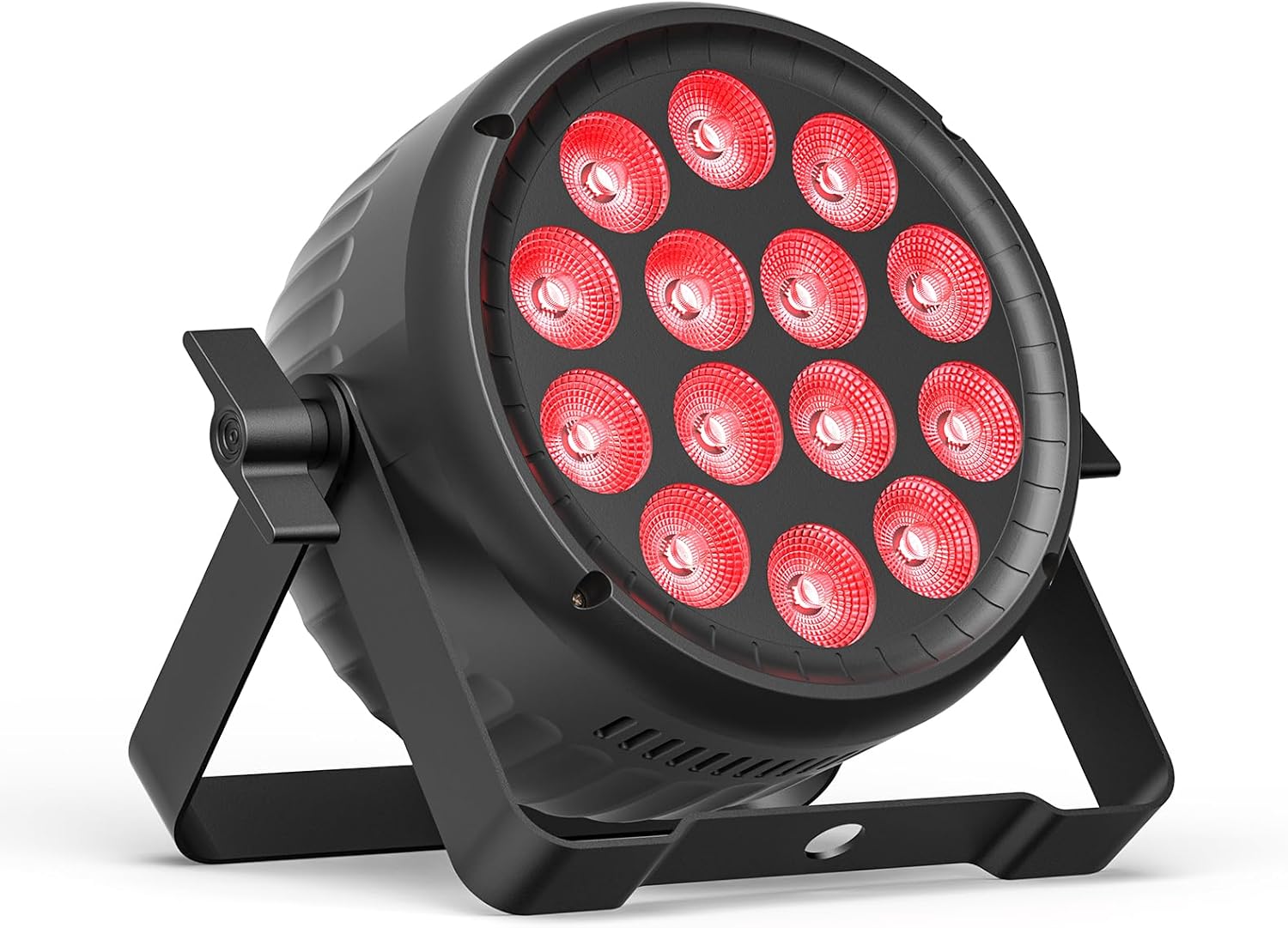 210W RGBW LED Par Spotlight, Silent DMX512 LED Stage Light, 210W RGBW LED Par Spotlight, Silent DMX512 LED Stage Light, High Brightness Disco Light with Sound Control for Party, DJ, Theatre Club, Wedding and Halloween