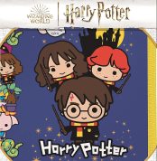 Maped - School Pencil Case - Harry Potter Collection - Includes 12 Coloured Markers, 12 Colored Pencils, 1 Children's Scissors, 2 Graphite Pencils, 1 Eraser and 1 Sharpener