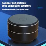 Altavoz inalámbrico de conducción ósea, altavoz de sonido de graves estéreo, reproductor de audio inalámbrico portátil para sala de conferencias, oficina, planificadores de eventos - Imagen 9