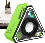Portable Small Speaker - Wireless Small Audio Amplifier,Rechargeable Amplified Bass Stereo Sound Equipment for Travel, Shower and Gym