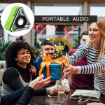 Portable Small Speaker - Wireless Small Audio Amplifier,Rechargeable Amplified Bass Stereo Sound Equipment for Travel, Shower and Gym - Imagen 3