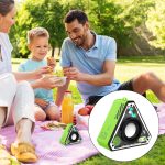 Portable Small Speaker - Wireless Small Audio Amplifier,Rechargeable Amplified Bass Stereo Sound Equipment for Travel, Shower and Gym - Imagen 6