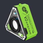 Portable Small Speaker - Wireless Small Audio Amplifier,Rechargeable Amplified Bass Stereo Sound Equipment for Travel, Shower and Gym - Imagen 7
