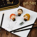 Harry Potter Erasers with Harry, Hermione and Ron, Pack of 3 Cute School Supplies Erasers - Imagen 4