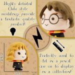 Harry Potter Erasers with Harry, Hermione and Ron, Pack of 3 Cute School Supplies Erasers - Imagen 5