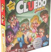 Hasbro Gaming My First Junior Cluedo, Starter Board Game, Family Fun, Halloween Parties with Friends, Pawns with Colored Characters, Mystery of the Broken Toy, Gift Idea