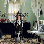 Witch Costume For Girls | Girl Dress With Hat | Comfortable Cosplay Accessories For Birthday Parties Clubs Festivals Outdoor Halloween Kids - Imagen 3
