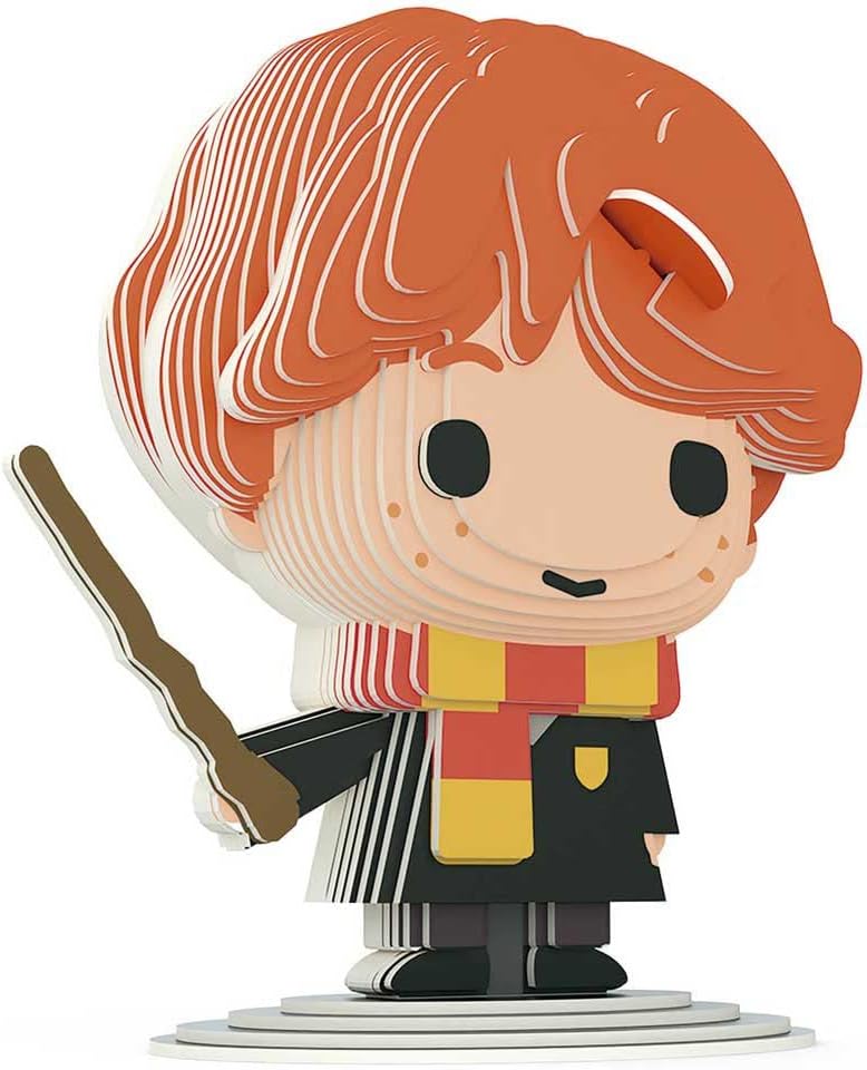 Educa - Harry Potter 3D Puzzle - 3D Figure Ron Educa - Harry Potter 3D Puzzle - 3D Figure Ron Weasley Collectible - 3D Sculpture Puzzle from 6 Years Old (19504)