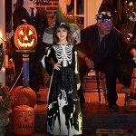 Disfraz de bruja de Halloween para niñas, vestido con sombrero, accesorios creativos y cómodos para cosplay al aire libre, Halloween, festival, cumpleaños, club, fiesta infantil - Imagen 3