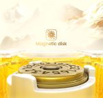 GAN Maglev 15 Magnetic Cube 3 x 3 with IPG/GES+/Visible Numeric Magnet in Wing Shape - Limited Edition - Imagen 4