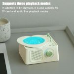 Altavoz portátil, altavoz de música inalámbrico, máquina de audio, reproductor de discos de sonido envolvente, herramienta de entretenimiento para playa, patio, patio, camping, viajes de - Imagen 3