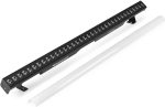 BeamZ set 2 barras LED LCB300 RGBW 108W con 36 LED por barra, control DMX RDM, 12 zonas independientes, Quick Lock, 56 programas, tubo difusor y soportes incluidos - Imagen 7