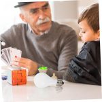 Toyvian Soloist Lamp for Tricks of Magicians Tricks Plastic Light Bulb Plastic LED Bulb for Tricks LED Finger Lamp Christmas Plastic Finger Light - Imagen 4