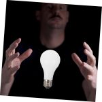 Toyvian Soloist Lamp for Tricks of Magicians Tricks Plastic Light Bulb Plastic LED Bulb for Tricks LED Finger Lamp Christmas Plastic Finger Light - Imagen 5