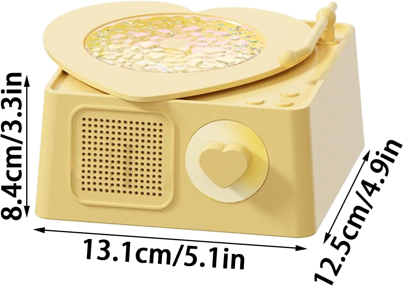Altavoz Portátil Inalámbrico | Equipo de Audio Musical con Sonido Envolvente | Equipo Moderno con Proyección de Colores para Dormitorio Salón Terraza Playa y Autocaravanas - Imagen 6