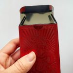 Plastic Waterproof Poker Cards – Red Dragon Pattern Deck 1 Deck, Dimensions 5.5 x 8.6 cm, Playing Gold Foil Creative Deck Frosted Face Cards Playing Cards - Imagen 9