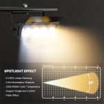 200W COB Par LED DMX8CH 3200K/6500K Cool White/Warm Stage Light with Strobe Effect Spotlight for Photography Party Birthday Bar Disco - Imagen 4