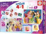 Educa - Superpack Disney Princess | Board Games and Puzzles for Children: Dominoes, Identic with 28 Cards and 2 Puzzles of 25 and 50 Pieces - Imagen 4