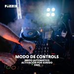 Fuzzix PLF20 LED Par Can Light with DMX, 4x 12W RGBAW-UV, Disco Party Light, LED DJ Light for Events, Automatic Shows, Remote Control, Sound Activation and 6/10 DMX Channel Control - Imagen 5