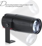 3W LED Beam Bulb for Stage, Disco, Pub, Party, Light Effect, Pinspot Lights EU 220V to 240V with Adjustable Base for Disco, KTV, Pub, Stage, Weddings - Imagen 4
