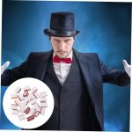 BESPORTBLE 24 Piezas Papel Boca Coloridas para Trucos Mágicos Escenario Fiestas Revelación Accesorios Divertidos para Actuación - Imagen 7