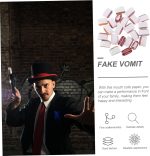 BESPORTBLE 24 Piezas Papel Boca Coloridas para Trucos Mágicos Escenario Fiestas Revelación Accesorios Divertidos para Actuación - Imagen 8