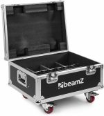 BeamZ BBP96 - Uplight LED Bulbs with Battery, Set of 8-6x12W LED Spot Stage Wireless DMX Party Spotlights in Flight Case, Stage Lighting, Light Effects, Remote Control, Spotlight - Imagen 3