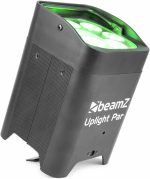BeamZ BBP96 - Uplight LED Bulbs with Battery, Set of 8-6x12W LED Spot Stage Wireless DMX Party Spotlights in Flight Case, Stage Lighting, Light Effects, Remote Control, Spotlight - Imagen 8