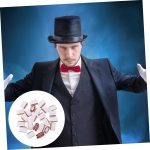 24 Pieces Spitting Paper Stage Mouth Paper Coils Mouth Bobbins Paper Stage Prop Funny Funny Vomit Paper Stage Tricks - Imagen 6