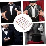 24 Pieces Spitting Paper Stage Mouth Paper Coils Mouth Bobbins Paper Stage Prop Funny Funny Vomit Paper Stage Tricks - Imagen 8