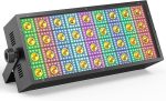 Strobe Light Stage Lighting, 220W LED Bar Wallwasher Disco Lights DMX512 Controller for DJ Parties Bar Home Outdoor, 1 PCS